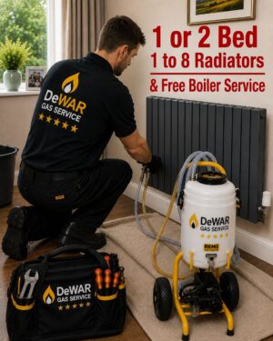 Power Flush 1 or 2 Bed Home & Boiler Service