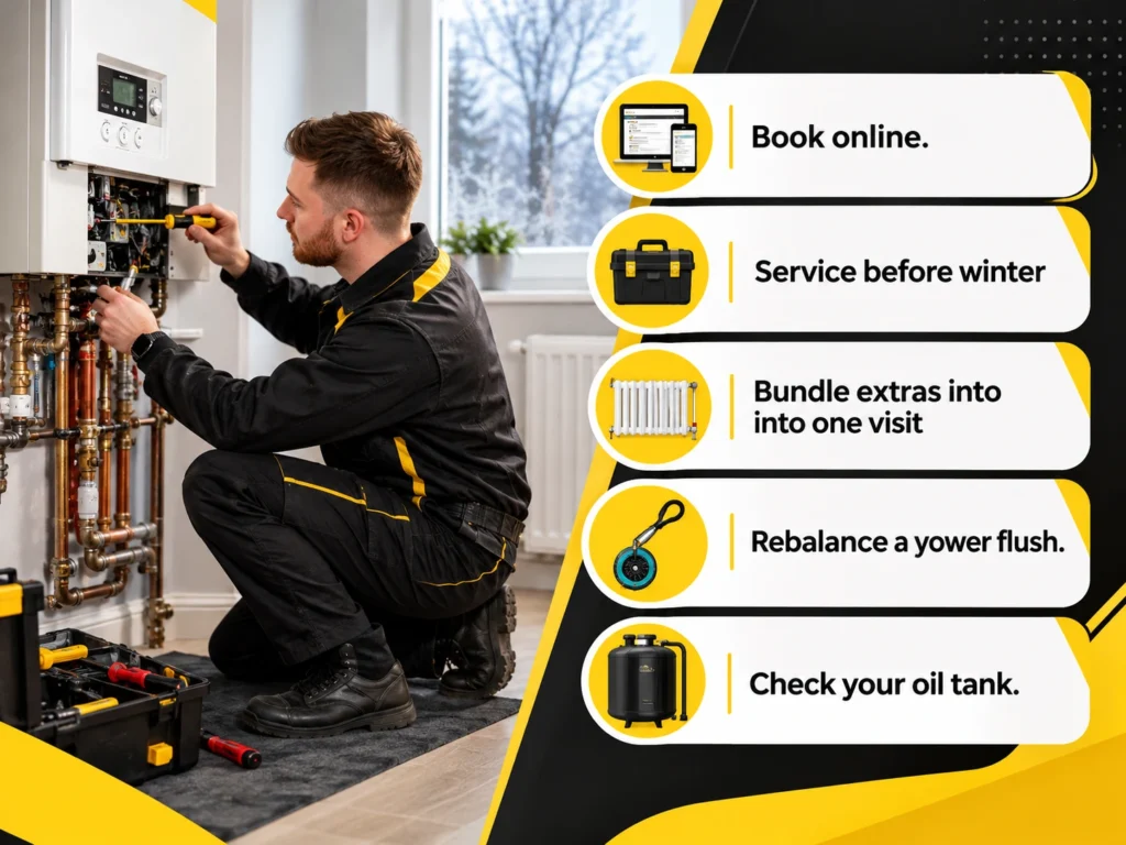 How to Save on Your Oil Boiler Service and Heating Bills